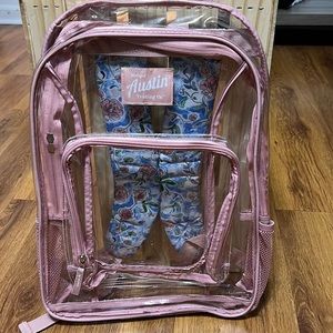 Austin Trading Co. Clear Backpack